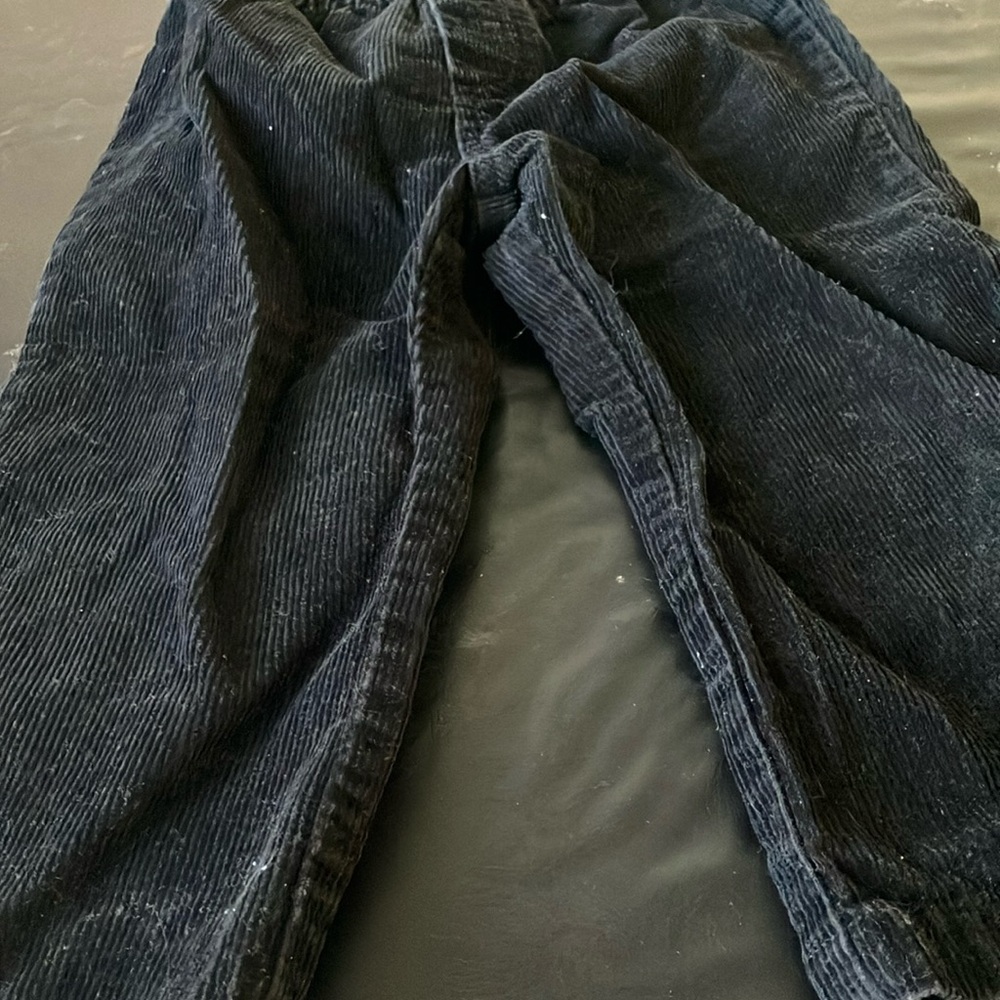 Carters 24 months black corduroy slacks